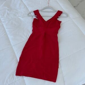 BEBE Vintage bandage Mini Dress